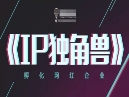 IP独角兽，孵化网红企业，ip教程网赚项目-副业赚钱-互联网创业-资源整合-私域引流-黑科技软件-引流软件哲客网创