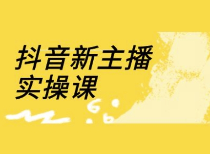 抖音新主播实操课，直播间流量运营线上实操课(18节)网赚项目-副业赚钱-互联网创业-资源整合-私域引流-黑科技软件-引流软件哲客网创