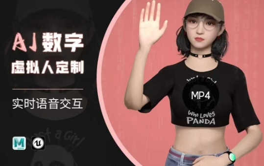 Ai数字人虚拟(智能体)实时语音交互特训营，​自行定制超写实角色AI数字人交互技术网赚项目-副业赚钱-互联网创业-资源整合-私域引流-黑科技软件-引流软件哲客网创