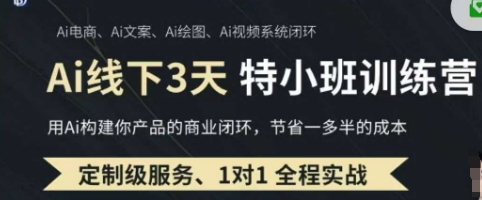AI实操培训第20-21期线下，0基础保姆级教程，3月最新整理，企业获客、降本增效、打造超级个体网赚项目-副业赚钱-互联网创业-资源整合-私域引流-黑科技软件-引流软件哲客网创